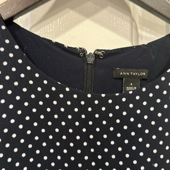 Ann Taylor Polka Dot Dress - Picture 3 of 7